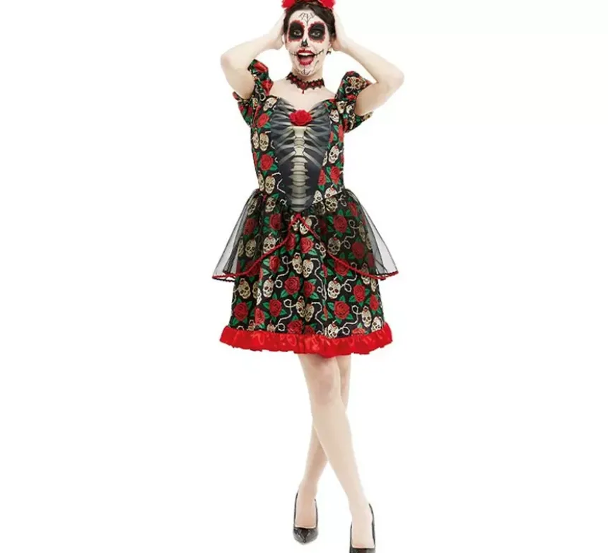 Costume da Catrina del Giorno dei Morti per donna