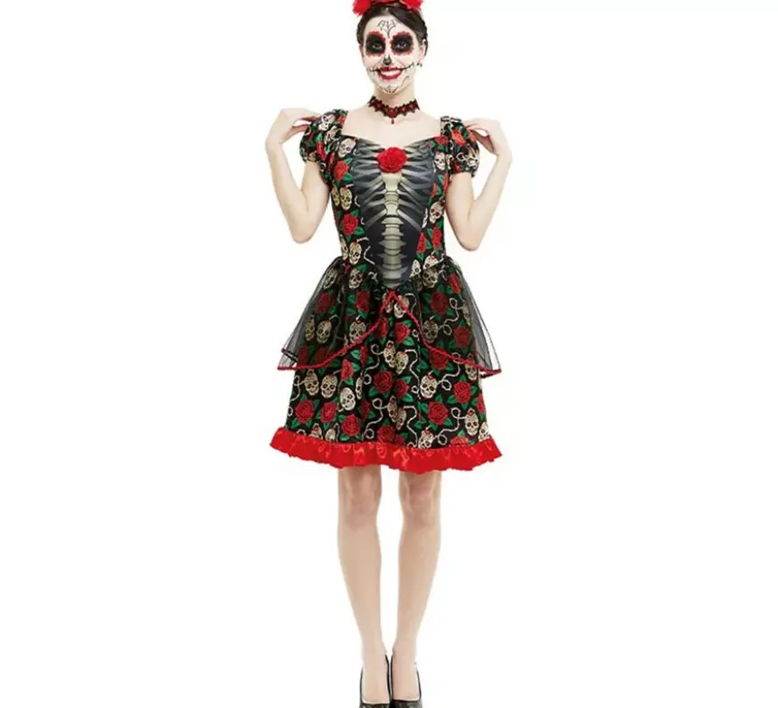 Costume da Catrina del Giorno dei Morti per donna
