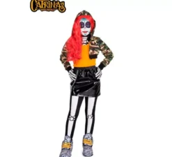 Costume da Catrina Maya per bambina