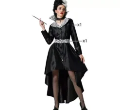 Costume da cattiva crudele per donna