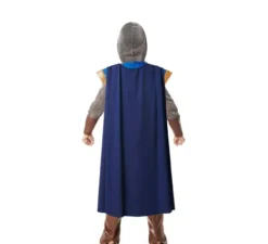 Costume da cavaliere medievale blu per bambini