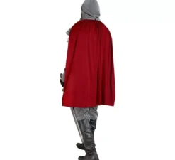 Costume da cavaliere medievale oscuro per uomo