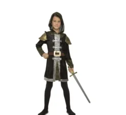 Costume da cavaliere medievale per un bambino