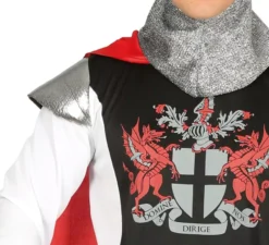 Costume da cavaliere medievale per un uomo