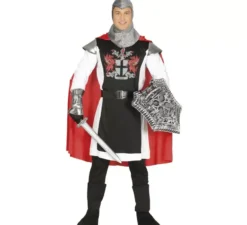 Costume da cavaliere medievale per un uomo