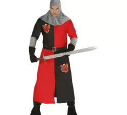 Costume da cavaliere medievale per un uomo