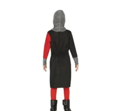 Costume da cavaliere oscuro medievale per bambino