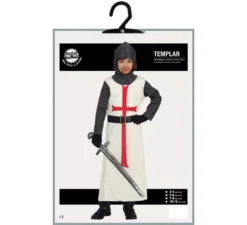 Costume da Cavaliere Templare Bianco per bambino