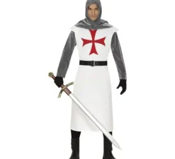 Costume da cavaliere templare per uomo