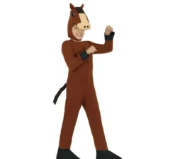Costume da cavallo con cappuccio per bambino