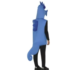 Costume da cavalluccio marino blu per bambino