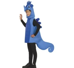 Costume da cavalluccio marino blu per bambino