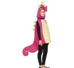 Costume da cavalluccio marino rosa per bambini