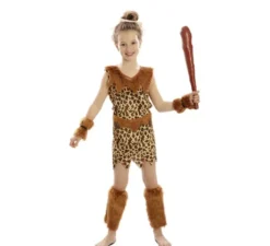 Costume da cavernicolo per bambine