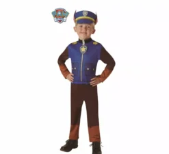 Costume da Chase di Paw Patrol per bambini
