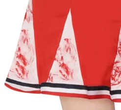 Costume da cheerleader cheerleader zombie