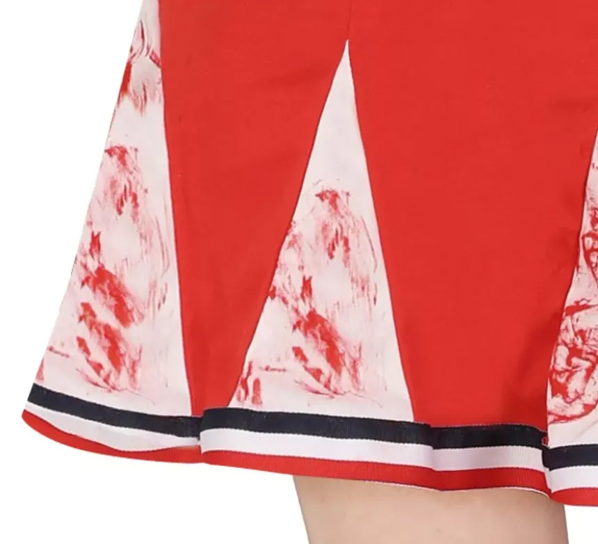 Costume da cheerleader cheerleader zombie