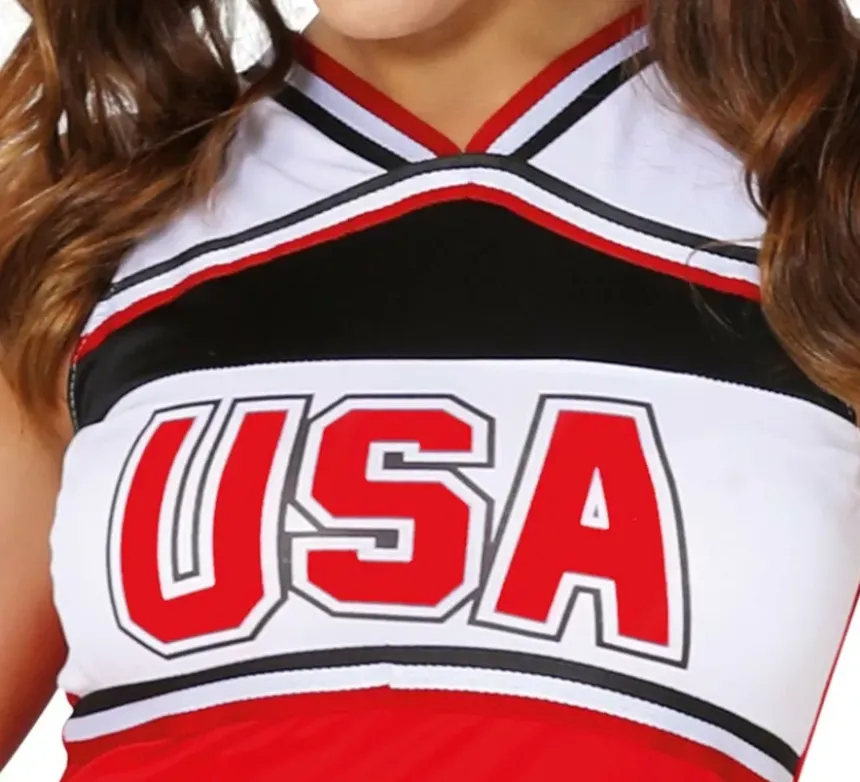 Costume da cheerleader o cheerleader per una donna adulta