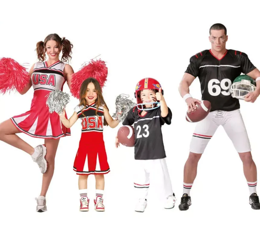 Costume da cheerleader o cheerleader per una donna adulta