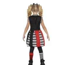 Costume da cheerleader pericolosa per ragazza