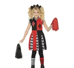 Costume da cheerleader pericolosa per ragazza