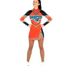 Costume da cheerleader stella per donna