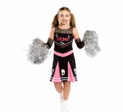 Costume da cheerleader vampira per ragazze