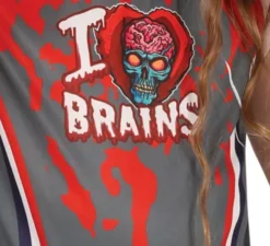 Costume da cheerleader zombie per bambina