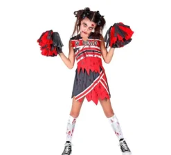 Costume da cheerleader zombie per ragazze