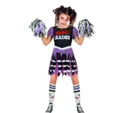 Costume da cheerleader zombie per ragazze