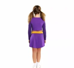 Costume da cheerleader zombie sanguinante per ragazze