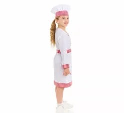 Costume da chef cuoco per bambina