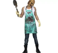 Costume da chirurgo pazzo o grembiule da uomo