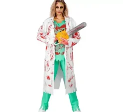 Costume da chirurgo zombie per adulti