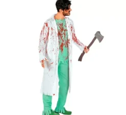 Costume da chirurgo zombie per adulti
