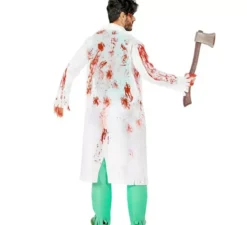 Costume da chirurgo zombie per adulti
