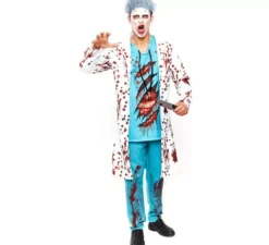 Costume da chirurgo zombie per adulto
