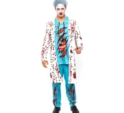 Costume da chirurgo zombie per adulto