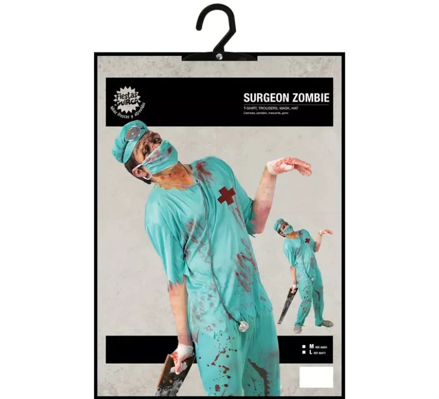 Costume da Chirurgo zombi per uomo