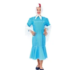 Costume da Chulapa blu per bambine