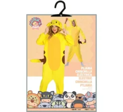 Costume da cincillà elettrico per adulti