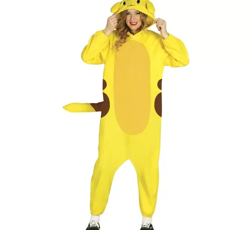 Costume da cincillà elettrico per adulti