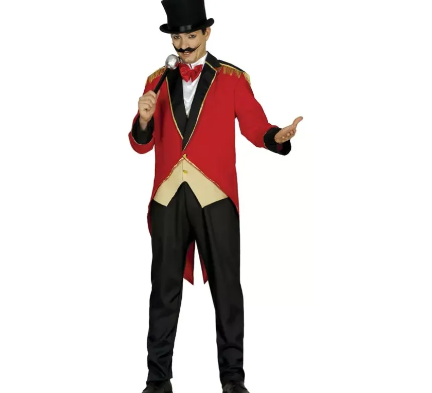 Costume da circo presentatore per un uomo