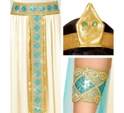Costume da Cleopatra egiziana per bambine