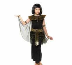Costume da Cleopatra nera per bambine