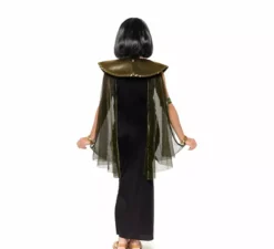 Costume da Cleopatra nera per bambine