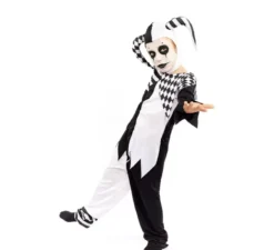 Costume da Clown Arlecchino per bambino