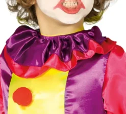 Costume da Clown cattivo giallo per bambino