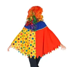 Costume da Clown colorato o Poncho a Pois per bambini