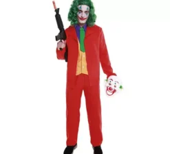 Costume da clown conflittuale per uomo